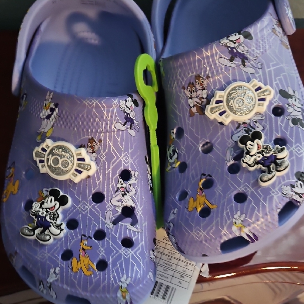 Unisex Disney CROCS 100th Anniversary Collection For Adults And Children